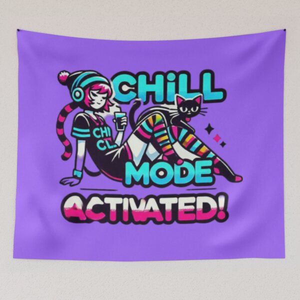 Item preview, CHILL mode ACTIVATED!! Cool Girl designed and sold by Shs-Kenya.