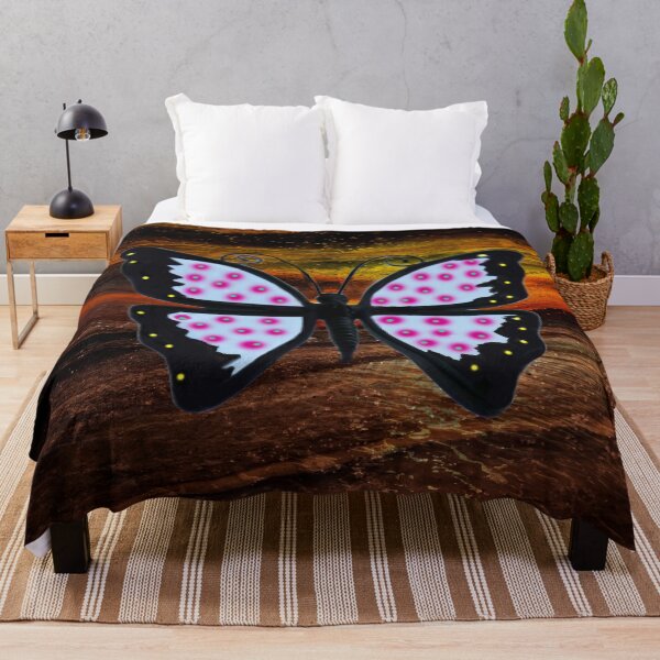 Item preview, Butterfly at Sunset on Planet Zorg designed and sold by heatherfriedman.