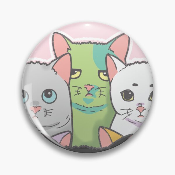 Item preview, unserious cats designed and sold by Anne-Jang.