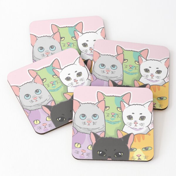 Item preview, unserious cats designed and sold by Anne-Jang.