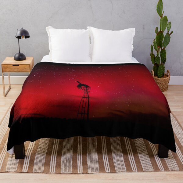 Item preview, Southern Lights Aurora Red Delight Busselton Western Australia designed and sold by Rainbow Farm Photography.