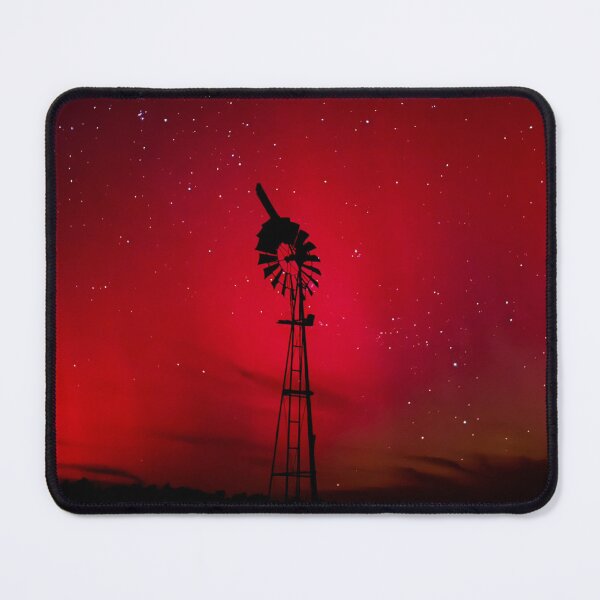 Item preview, Southern Lights Aurora Red Delight Busselton Western Australia designed and sold by Rainbow Farm Photography.
