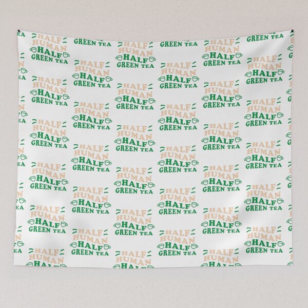 Item preview, Half Human -Half GREEN TEA! designed and sold by jazzydevil.