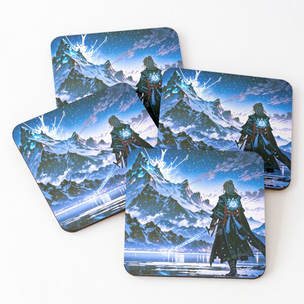 Item preview, The Lone Samurai in the Mountains designed and sold by MaiquinhoSilva.