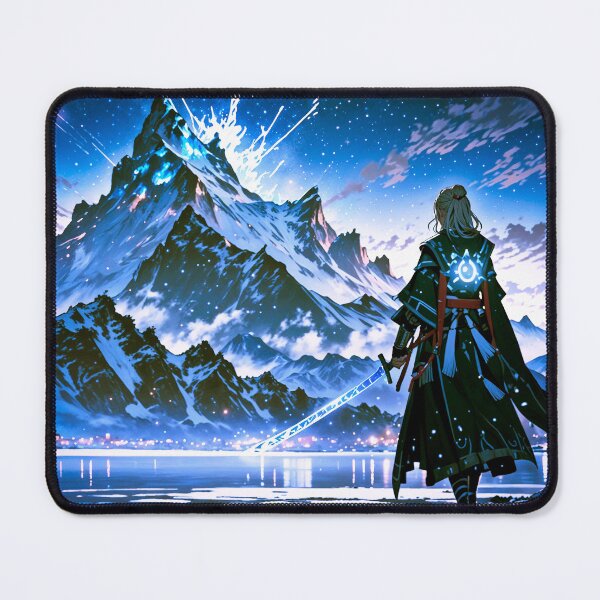 Item preview, The Lone Samurai in the Mountains designed and sold by MaiquinhoSilva.