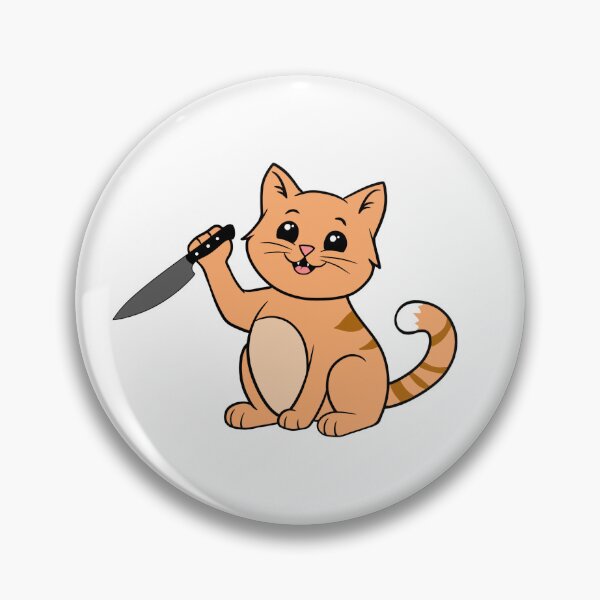 Item preview, Knife Cat designed and sold by OakTreeCreations.