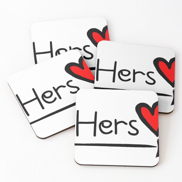 Item preview, Love is in the air. Hers and His hearts. designed and sold by BrendaDesigner.