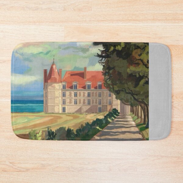 Item preview, Coastal French Chateau Stroll – Scenic Path designed and sold by CARRAANN.