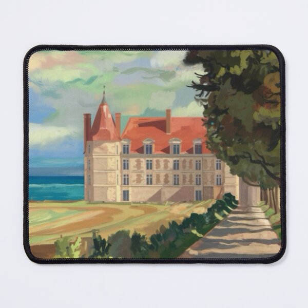 Item preview, Coastal French Chateau Stroll – Scenic Path designed and sold by CARRAANN.