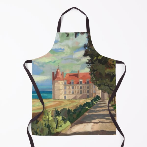 Item preview, Coastal French Chateau Stroll – Scenic Path designed and sold by CARRAANN.