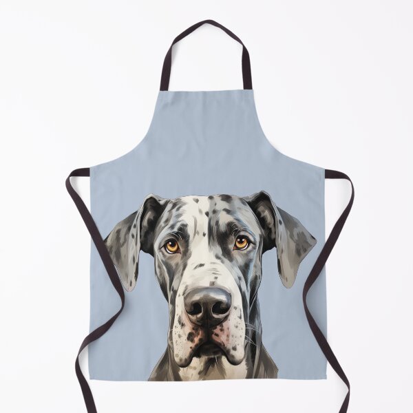 Aperçu de l'œuvre Dogue allemand merle créée et vendue par blackdogbuckeye.