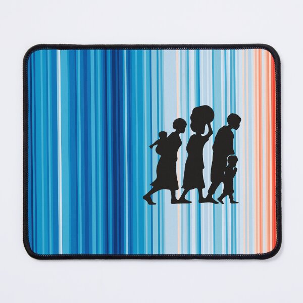 Item preview, Climate Change Stripes - Refugees designed and sold by Frank J. Art.