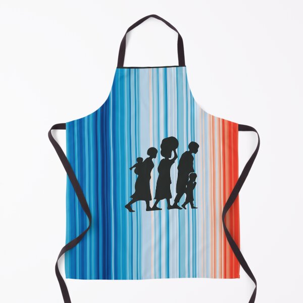 Item preview, Climate Change Stripes - Refugees designed and sold by Frank J. Art.