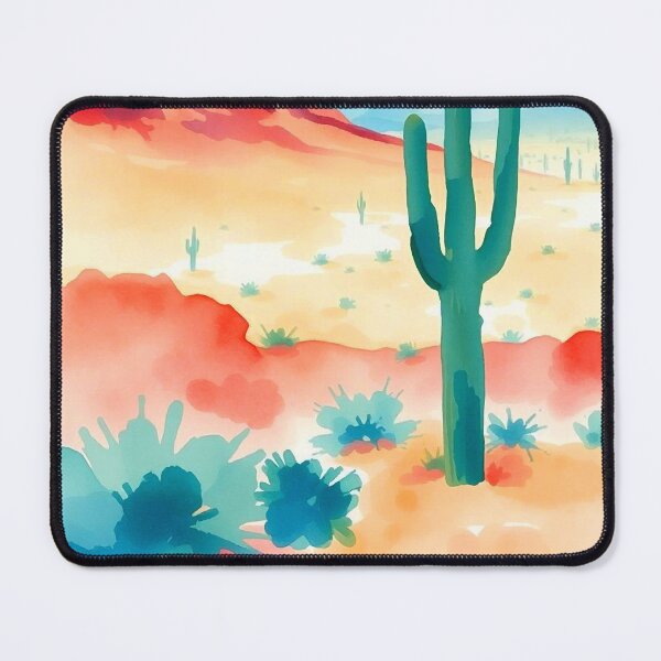 Item preview, Vibrant Desert Cactus Vista designed and sold by ChrisButler.
