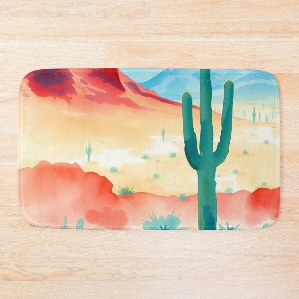 Item preview, Vibrant Desert Cactus Vista designed and sold by ChrisButler.