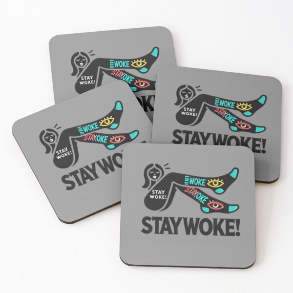 Item preview, Stay WOKE!! designed and sold by Shs-Kenya.