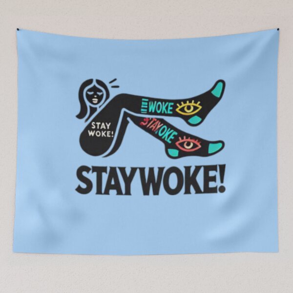 Item preview, Stay WOKE!! designed and sold by Shs-Kenya.