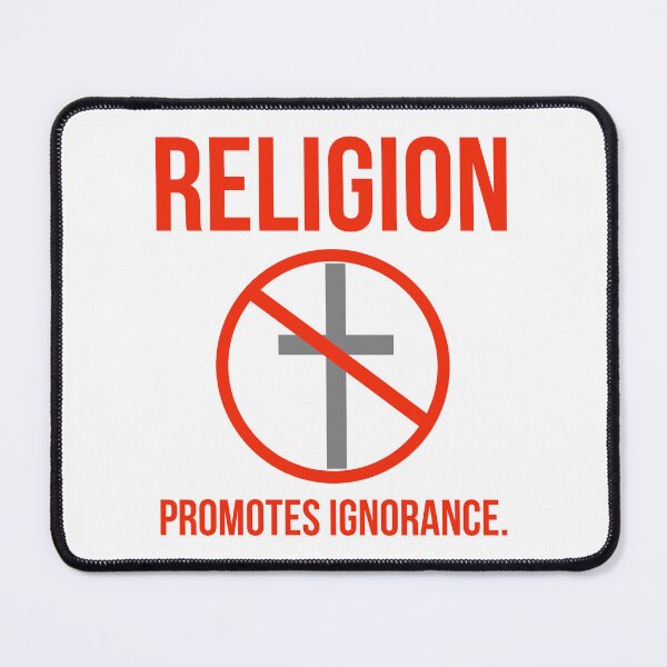 Item preview, Religion promotes ignorance designed and sold by Rachel the Artist .