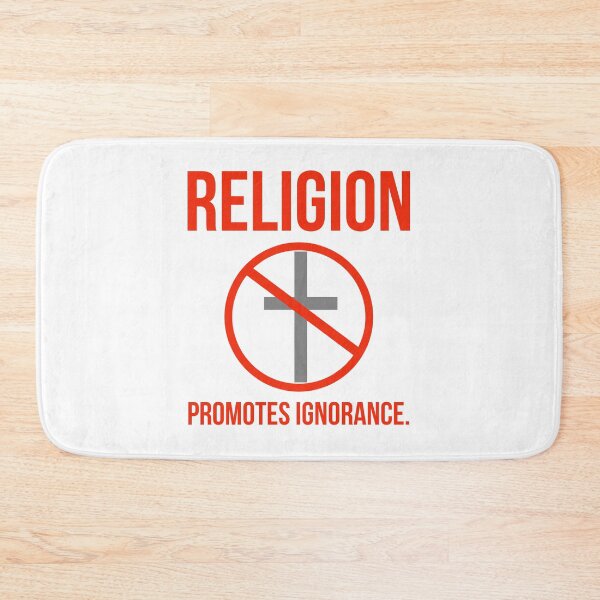 Item preview, Religion promotes ignorance  designed and sold by Rachel the Artist .