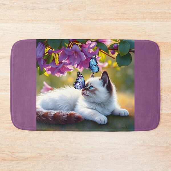 Item preview, Butterfly Kissed Kitten designed and sold by IvaRenee.