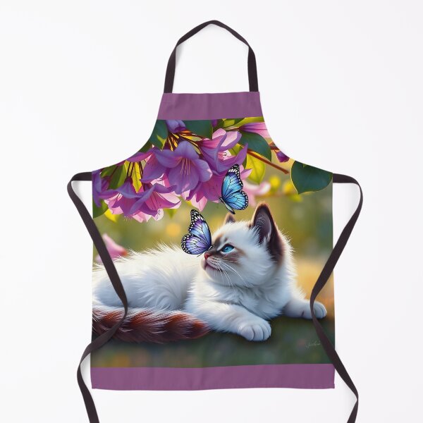 Item preview, Butterfly Kissed Kitten designed and sold by IvaRenee.