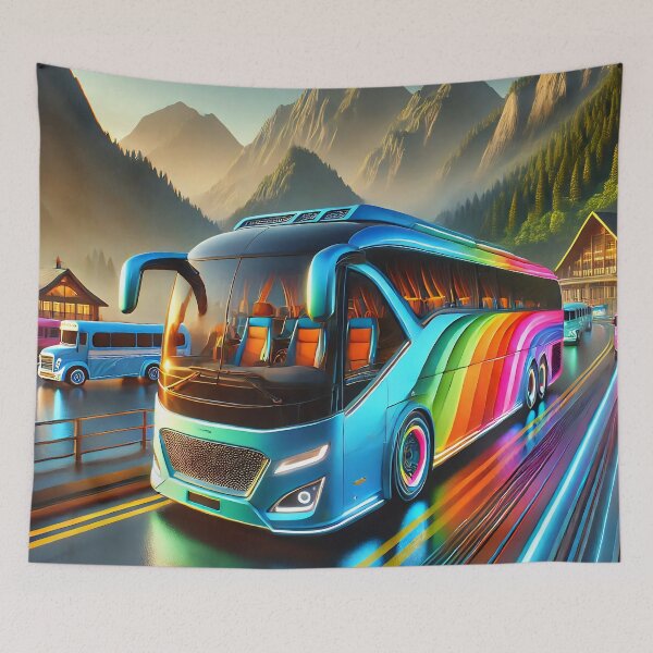 Item preview, Bus designed and sold by AwesomeDigiShop.