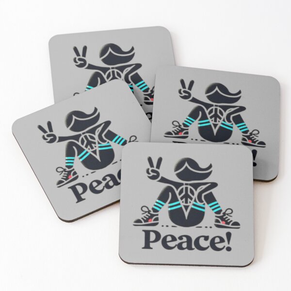 Item preview, PEACE! Cool Girl Silohette  designed and sold by Shs-Kenya.