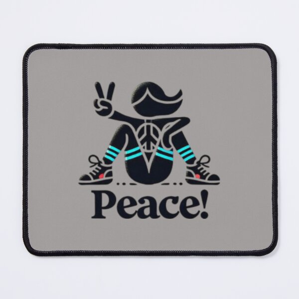 Item preview, PEACE! Cool Girl Silohette designed and sold by Shs-Kenya.