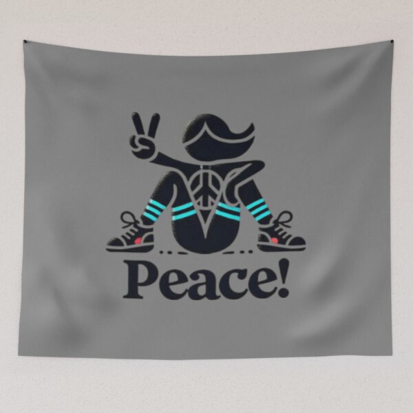 Item preview, PEACE! Cool Girl Silohette  designed and sold by Shs-Kenya.