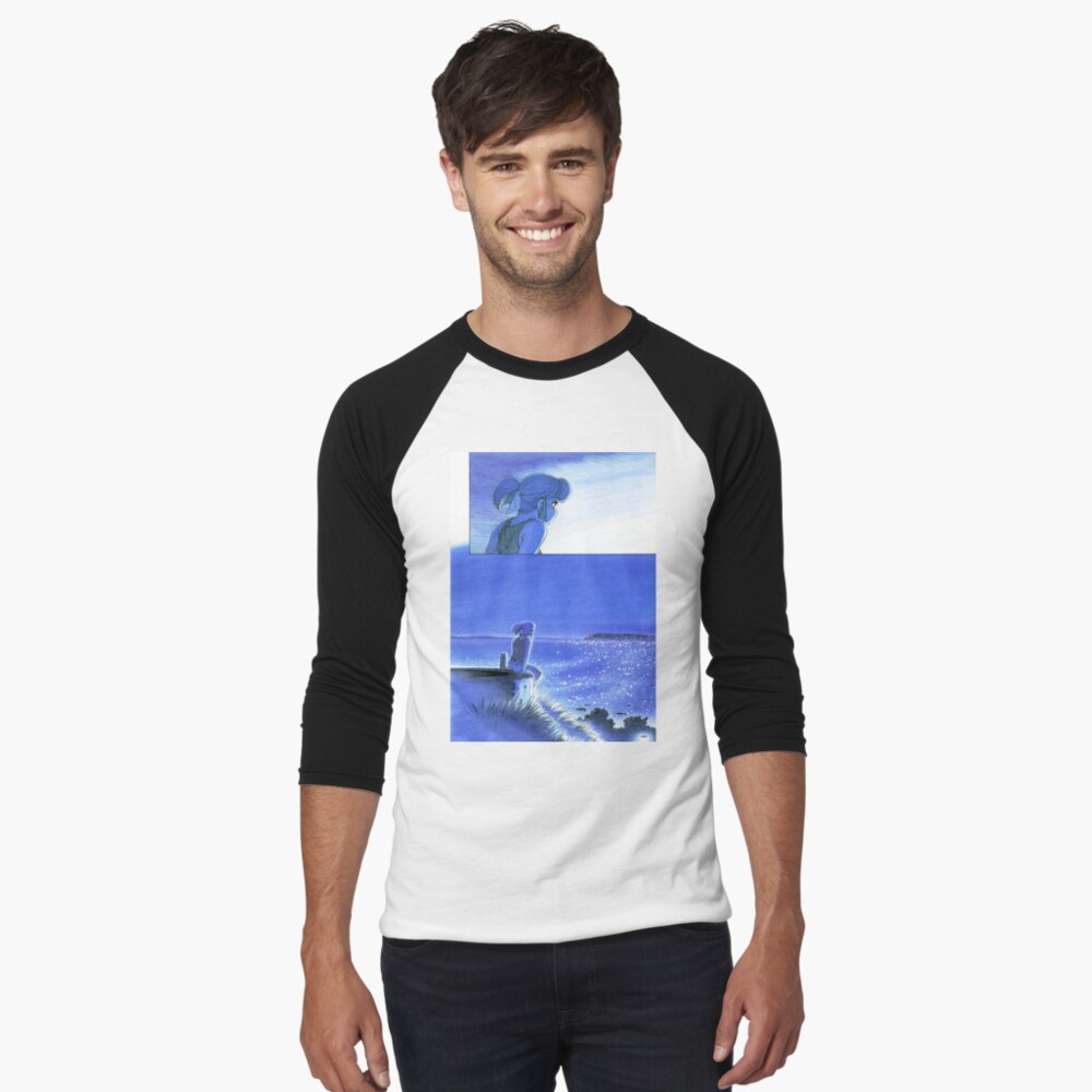 Item preview, Baseball ¾ Sleeve T-Shirt designed and sold by taroxstudio.