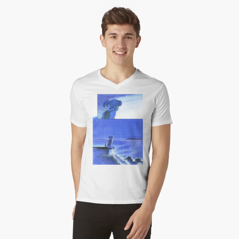 Item preview, V-Neck T-Shirt designed and sold by taroxstudio.
