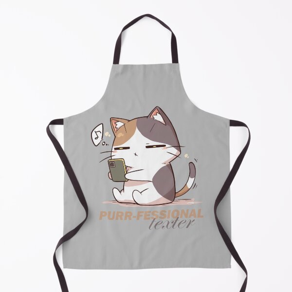 Item preview, Purrfessional Texter Cat  designed and sold by SwedePotato.