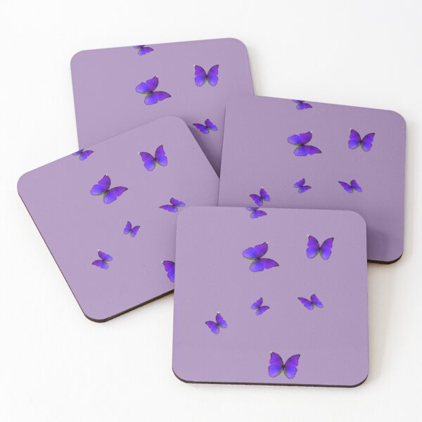 Item preview, Purple Butterflies Sticker designed and sold by MarsandMikel.