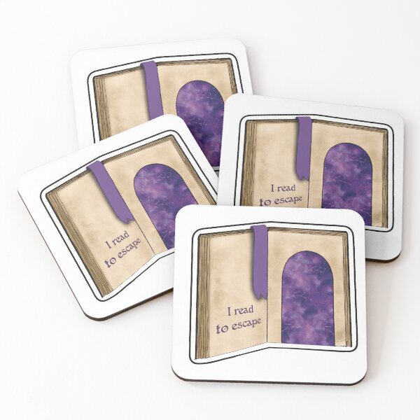 Item preview, I Read to Escape designed and sold by Lantern-Light.