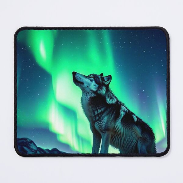 Item preview, Northern Lights Wolf 1 designed and sold by CreativityAlive.