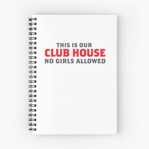 Item preview, This is our CLUB HOUSE no Girls allowed sign designed and sold by jazzydevil.