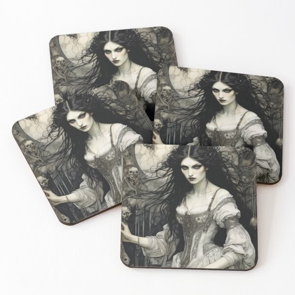 Item preview, Dark Goth Art designed and sold by TheDarkWardrobe.