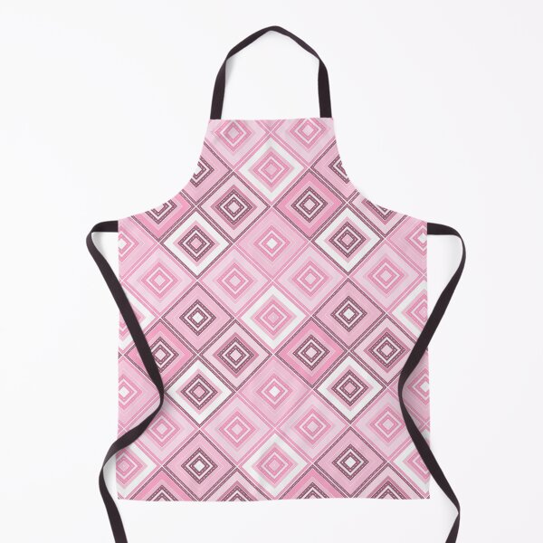 Item preview, pink pattern of square patches designed and sold by fuzzyfox.