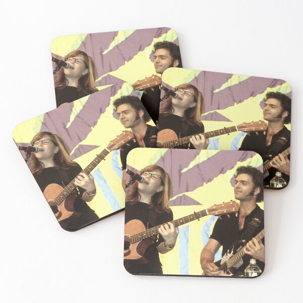 Item preview, Lisa Loeb and Dweezil Zappa - Photograph designed and sold by ConcertImages.