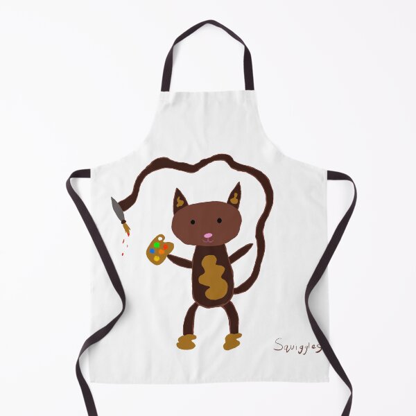 Item preview, Squiggles art cat drawing designed and sold by sageroseau.