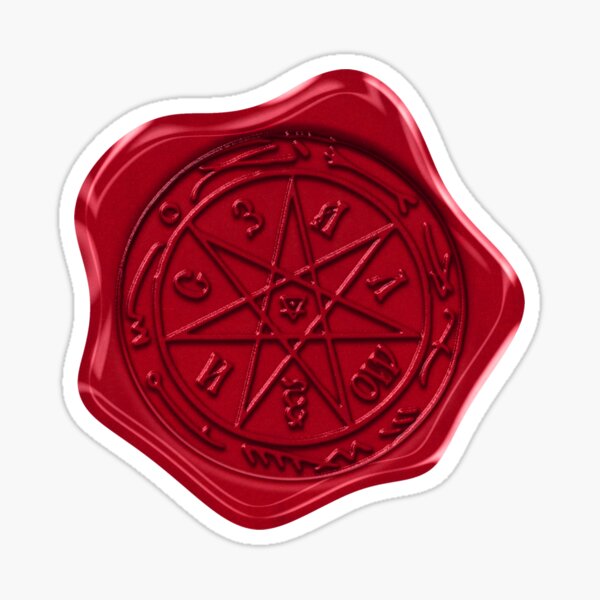 Item preview, The Count's Sigil - Wax Envelope Seal designed and sold by Yue Miko.