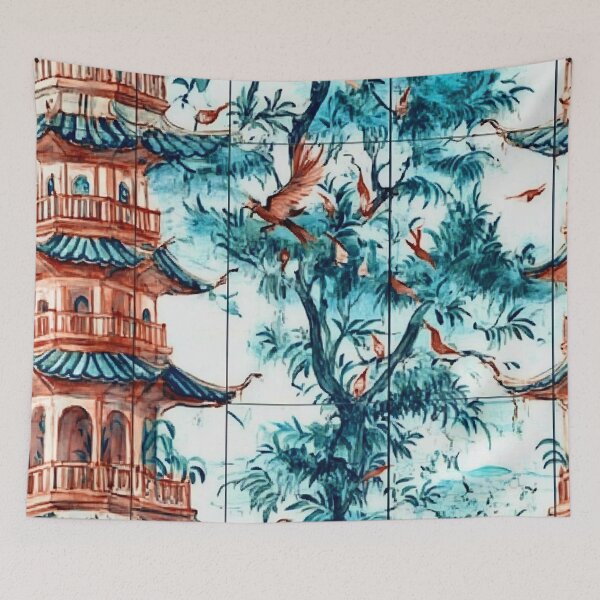 Item preview, Crane Song at the Scarlet Pagoda designed and sold by stevepmp.
