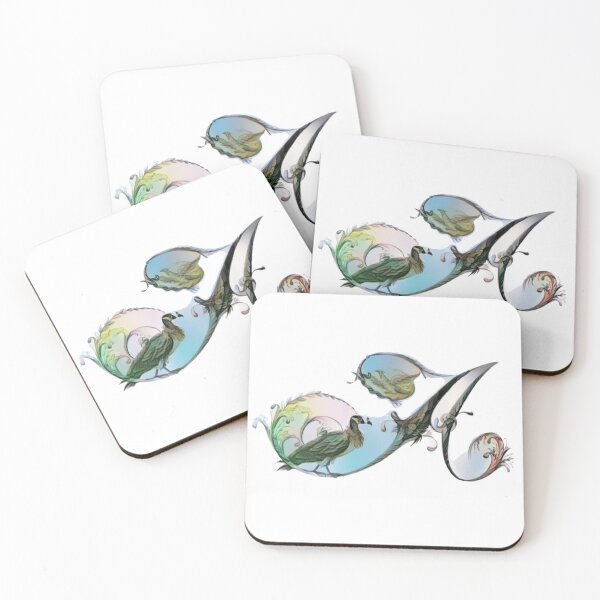 Item preview, Birds in Harmony: The Artful "A" designed and sold by jglobal360.