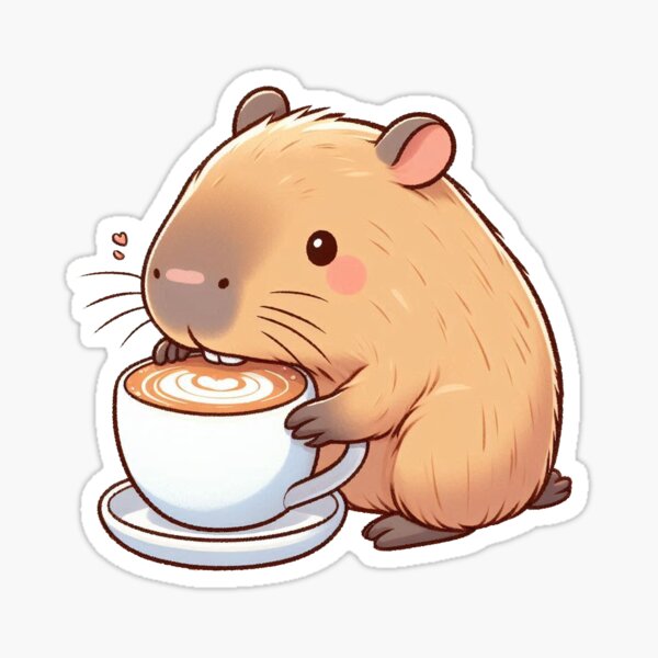 Cafebara Sticker