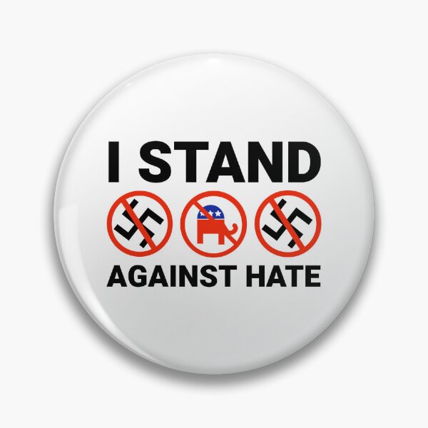 Item preview, I stand against hate  designed and sold by Rachel the Artist .