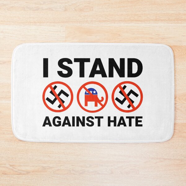 Item preview, I stand against hate  designed and sold by Rachel the Artist .