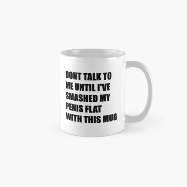 Item preview, Dont Talk To Me Mug designed and sold by Lovely Memetics.