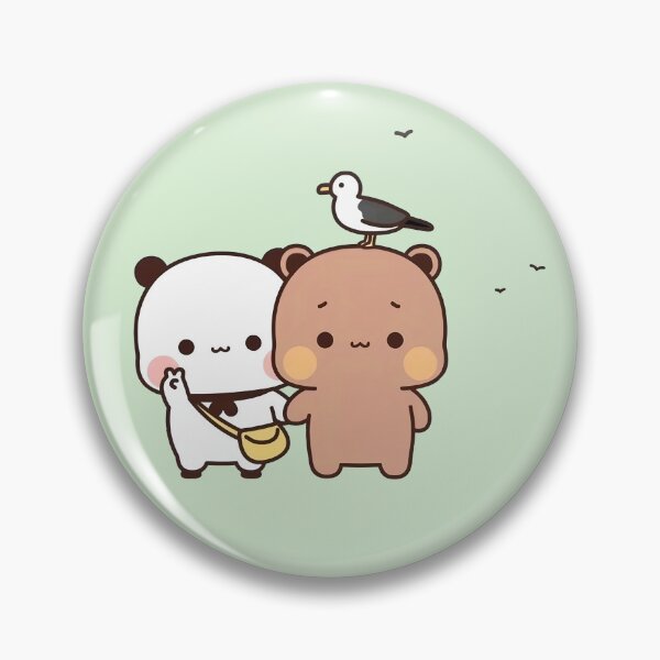 Item preview, Bubu And Dudu Traveling And Pose For A Photo designed and sold by PandaBearShop.