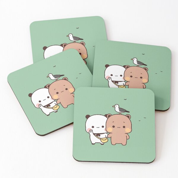 Item preview, Bubu And Dudu Traveling And Pose For A Photo designed and sold by PandaBearShop.