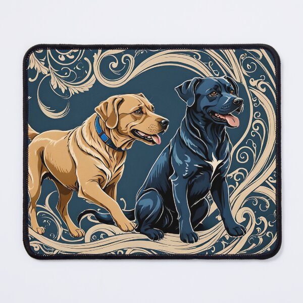 Item preview, Two Dog Friends Hunting designed and sold by Ciervo Primavera.